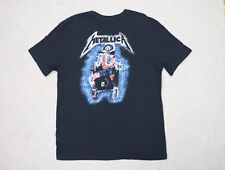 Metallica Shirt Adult Large Black Ride The Lightning Metal Rock Music 90s