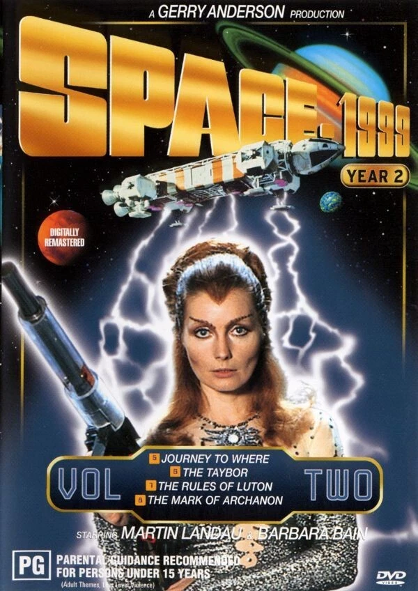 Space 1999 - Year 2 : Complete Vol 1-6 (DVD, 1975) Martin Landau, Barbara Bain - image 1 of 1