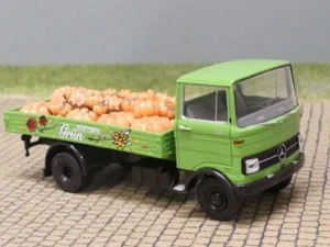 1/87 Brekina MB LP 608 verde vivero con carga - Imagen 1 de 2