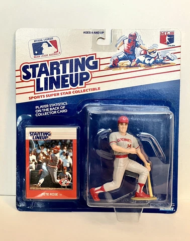 Pete Rose 1988 Kenner Starting Lineup Figure Cincinnati Reds Cover
