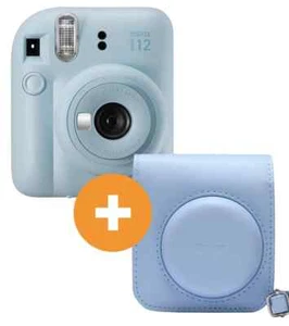 FUJIFILM INSTAX mini 12 Travel Set Sofortbildkamera, Pastel Blue - Bild 1 von 2