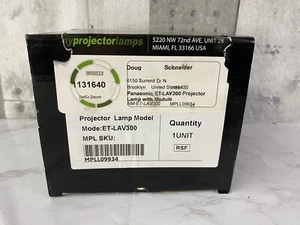 GENUINE ORIGINAL OEM PANASONIC ET-LAV300 BULB - Photo 1/2