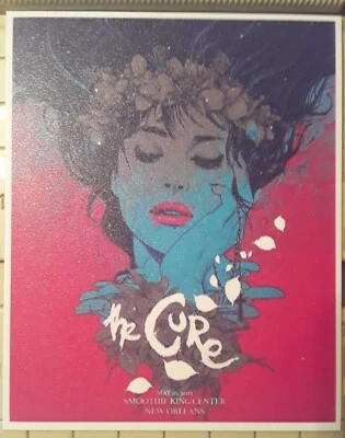 The Cure Live ☆  Promo Magnet  New Orleans  ☆ MAY 10th, 2023 ☆ EXTRA LARGE  - Image 1 of 3