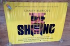 The Shining Original UK 2012 Re-Release Quad Poster Stanley Kubrick Stephen King