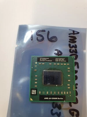 AMD A4-3305M 1.9Ghz Dual Core Laptop CPU Processor Socket FS1 156 - Image 1 of 2