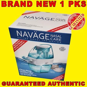 Navage CONGESTION RELIEF Nasal Irrigator Kit - Blue/White AUTHENTIC - Picture 1 of 3