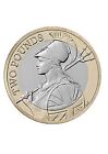 2016 Rare  Britannia £2 Pound Coin - From Circulation Lot A