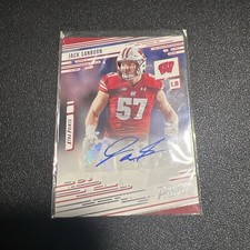 2022 Panini Chronicles Draft Picks - Prestige Xtra Points Signature Jack Sanborn