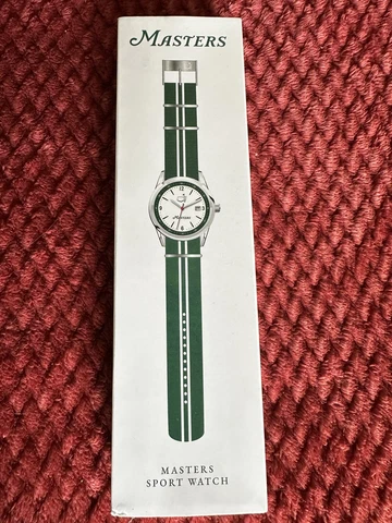 Masters Golf Tournament Exclusive Green and White Sport Watch Cover