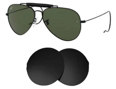 Replacement Lenses for Ray-Ban Replacement Lenses RB3030 58mm Outdoorsman Polari - Image 1 of 4