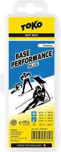 100 g = 9,95 € TOKO BASE PERFORMANCE blue 120 g Hot Wax entrenamiento cera de esquí - ¡NUEVO!¡! - Imagen 1 de 1