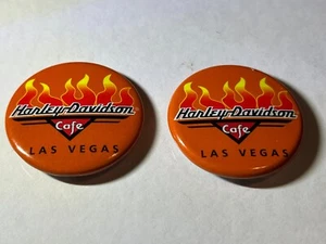 HARLEY DAVIDSON CAFE LAS VEGAS PINBACK/BUTTON (1 PIN/BUTTON) - Picture 1 of 3