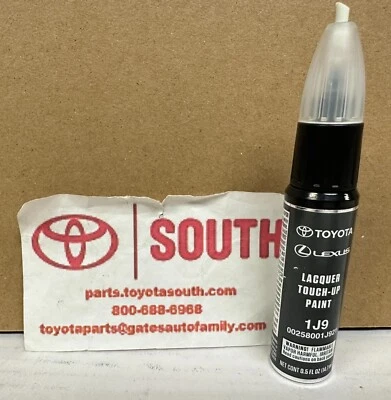 Genuine Toyota Lexus Touch Up Paint CELESTIAL SILVER 00258-001J9-21 1J9 - Image 1 of 2