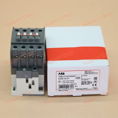 ONE New ABB Contactor A30D-30-01 220V Quality assurance - Image 1 of 4