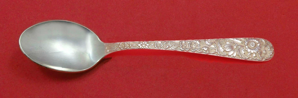 Repousse by Kirk Sterling Silver Infant Feeding Spoon 5 3/8" Custom Made - Image 1 of 1