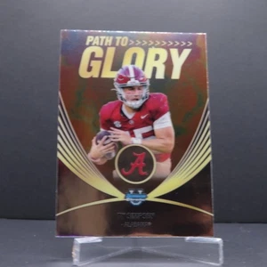 Ty Simpson - 2025 Bowman Chrome University Path to Glory - #PG-17 - Bild 1 von 2