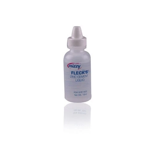 Keystone 6051400 Fleck's Self Cure Zinc Phosphate Cement Liquid 15 mL Bottle - Image 1 of 1