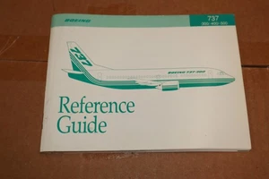 Vintage Boeing Flugzeug 737 -300 -400 -500 Reference Guide Booklet Juni 1992 - Bild 1 von 5