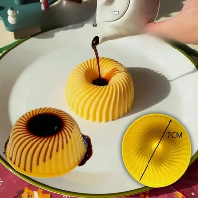 Silikon Backform für Crème Brûlée, Cupcakes, Muffins und Donuts - Bild 1 von 4