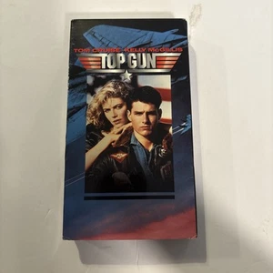 Top Gun VHS, 1986 Tom Cruise, Kelly McGillis, Val Kilmer - Picture 1 of 2