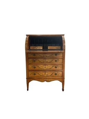 Escritorio de secretaria antiguo francés estilo Luis Foto 1 de 4