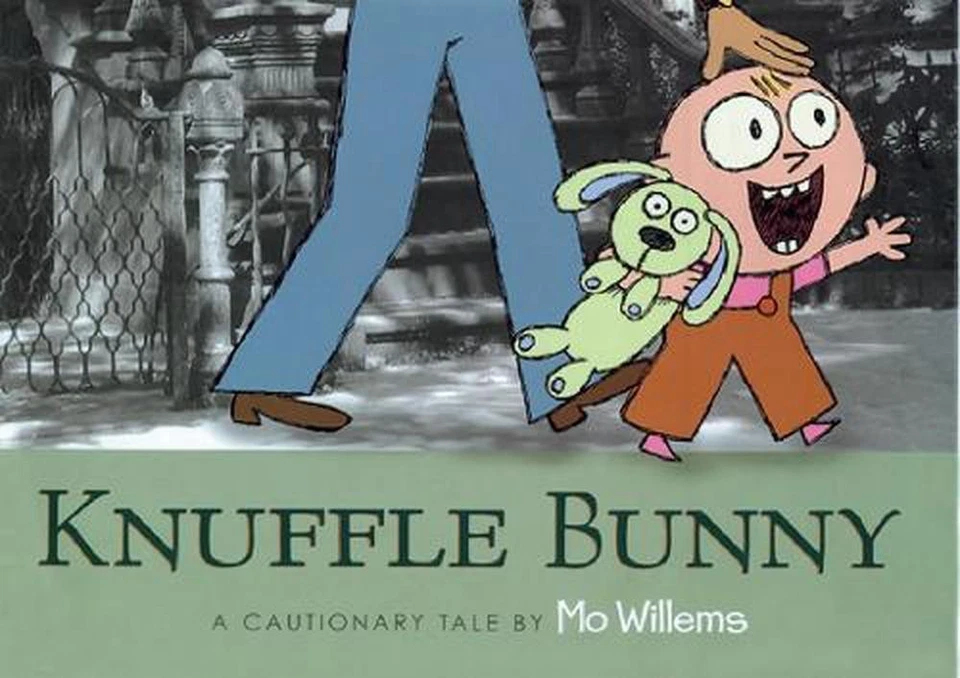 Knuffle Bunny: A Cautionary Tale by Mo Willems (English) Paperback Book - Image 1 of 1