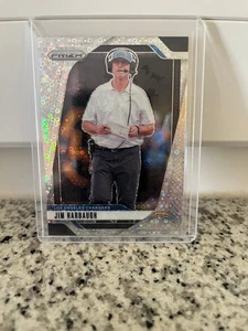 Panini Prizm 2024 Jim Harbaugh Prizm Silver Sparkles #163 - Bild 1 von 2