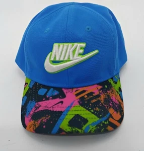 Nike Neon Little Nan Child's Embroidered Snapback Adjustable Cap Like New - Picture 1 of 8