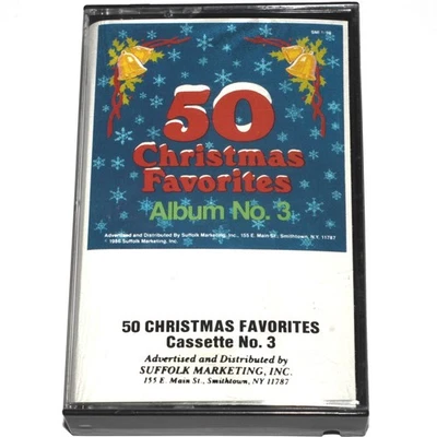 Christmas Favorites - Album No. 3 (Cassette Tape 1986) Holiday Music PLAY TESTED - Image 1 of 4