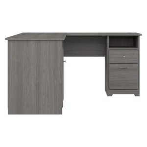 Bush Furniture Cabot 60W L Shaped Computer Desk in Modern Gray - Picture 1 of 15