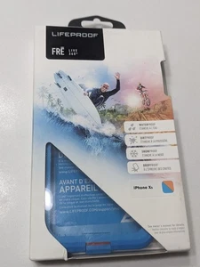 Coque iPhone Xs LIFEPROOF FRE - Étanche, Anti-saleté, Anti-neige, Anti-chute - Photo 1 sur 6