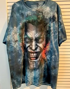 DC Comics Batman Joker Injustice Gods Among Us T-Shirt Size XL Video Game Promo - Picture 1 of 4