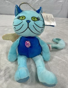 Vintage 1990's Russ Plush Fairy Cat Blue - Picture 1 of 8