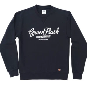 GREEN FLASH Brewing Co. Sudadera Para Hombres S San Diego CA Brewing Chili Stout Negra - Imagen 1 de 10