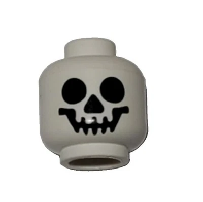 Lego Minifigura Cabeza Calavera Blanca 3626pb0001 Foto 1 de 2