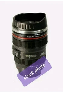 Coffee Mug TRAVEL TUMBLER CANON CANIAM Camera Lens EF New - Picture 1 of 5