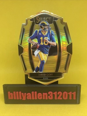 2018 Select Premier Level #132 Jared Goff Gold Prizm /10 - Image 1 of 3