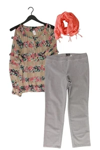 Completo moda donna taglia XL con DEPT. camicetta taglia XL e panno - Picture 1 of 8