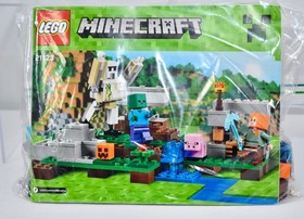 LEGO Minecraft 21123 The Iron Golem Complete w/ Manual