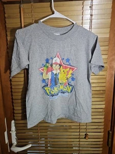 Vintage 90s Y2K 2000 Nintendo Pokemon Gotta Catch Tee T Shirt Youth M Pikachu - Picture 1 of 8