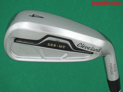 Cleveland 588 MT Mid Trajectory 4 Iron Steel Traction 85 Stiff Shaft Mens Right - Image 1 of 4