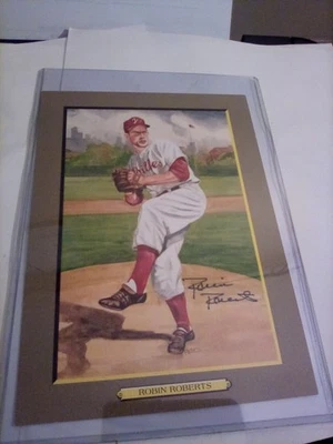HOF Robin Roberts Signed Perez Steele Great Moments Postcard FREE SHIPPING - Image 1 of 3