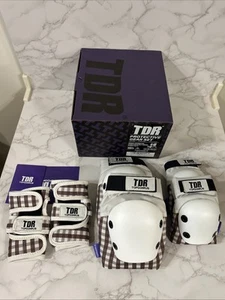 TOPDOMRUS Skateboard Knee and Elbow Pads Adult&Youth with Wrist Guards for Skate - Picture 1 of 4