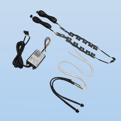 RGBW LED DRL Boards w/ Strip Light Kit For Infiniti Q50 2014-2021 Headlight DIFf — 第 1/4 张图片