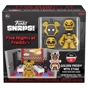 Five Nights At Freddy's Snap Golden Freddy Playset Funko FNAP Snap Collectable - Picture 1 of 4