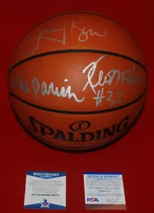 Larry Bird Robert Parish Kevin McHale Signed OFFICIAL Game BALL PSA BAS CELTICS - Picture 1 of 7