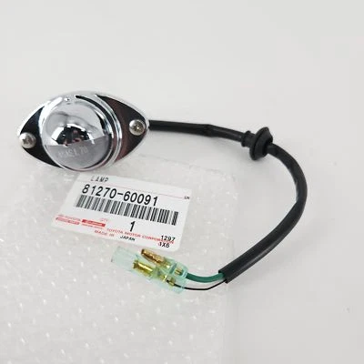 Genuíno OEM Toyota 81270-60091 Placa de Licença Lâmpada Assy 1979-1984 Land Cruiser - Imagem 1 de 4