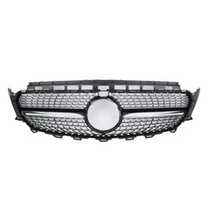 CALANDRE DIAMANT NOIRE CHROME MERCEDES CLASSE E W213 2016+ AVEC TROU CAMERA - Bild 1 von 3