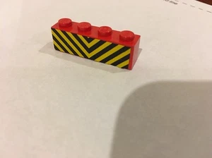 Rare LEGO Red 2x4 Piece - Lego Train 7720 - Picture 1 of 5