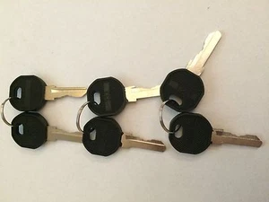 333 emka DIRAK apc key lock ek333 Compatible Key -  6 Keys 1333 cabinet - Picture 1 of 7